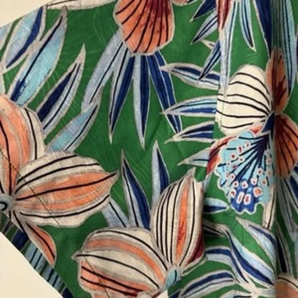 Tommy Bahama IslandZone Iris Oasis Camp Shirt - Emerald Grass SZ XXXL NWT - Picture 9 of 10